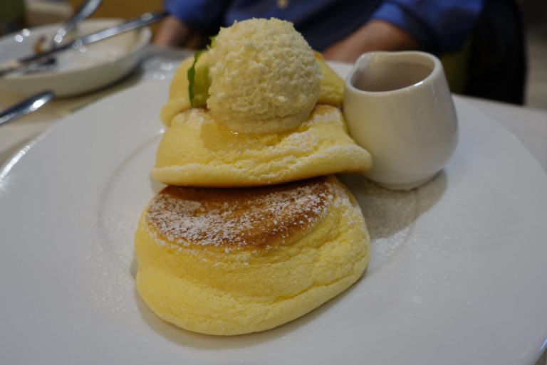 Dessert at A Happy Pancake